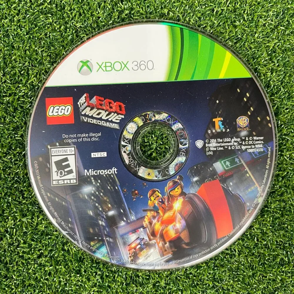 The LEGO Movie Videogame (Microsoft Xbox 360, 2014) DISC ONLY